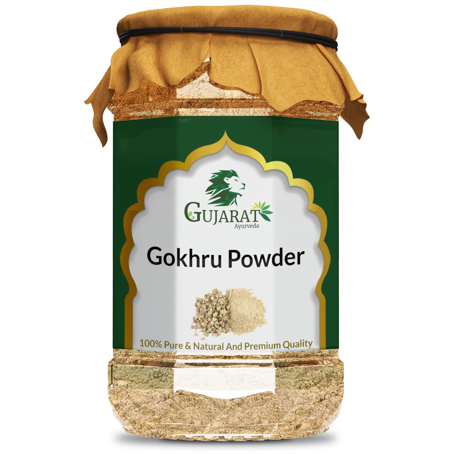 Gokhru/Gokshura (Tribulus Terrestris) Powder-200 Gram (Pack Of 1)-Support Vitality and Improve Wellness