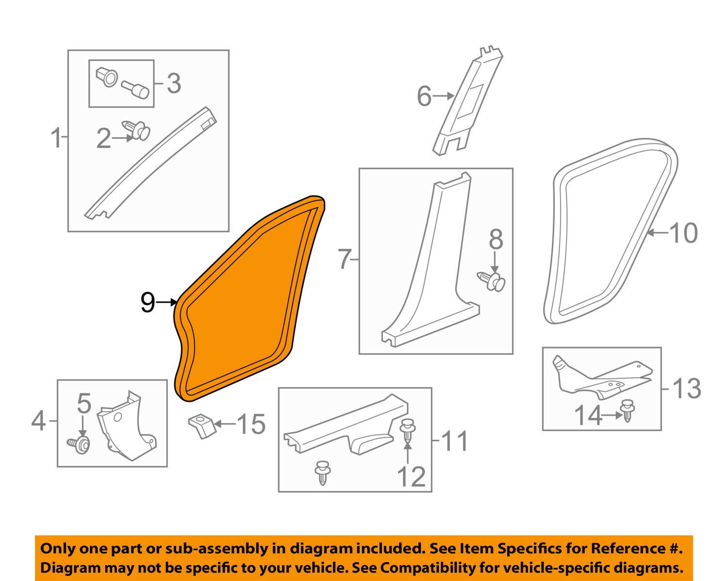Amazon.com: Genuine Honda 72315-T2F-A01 Door Seal : Automotive
