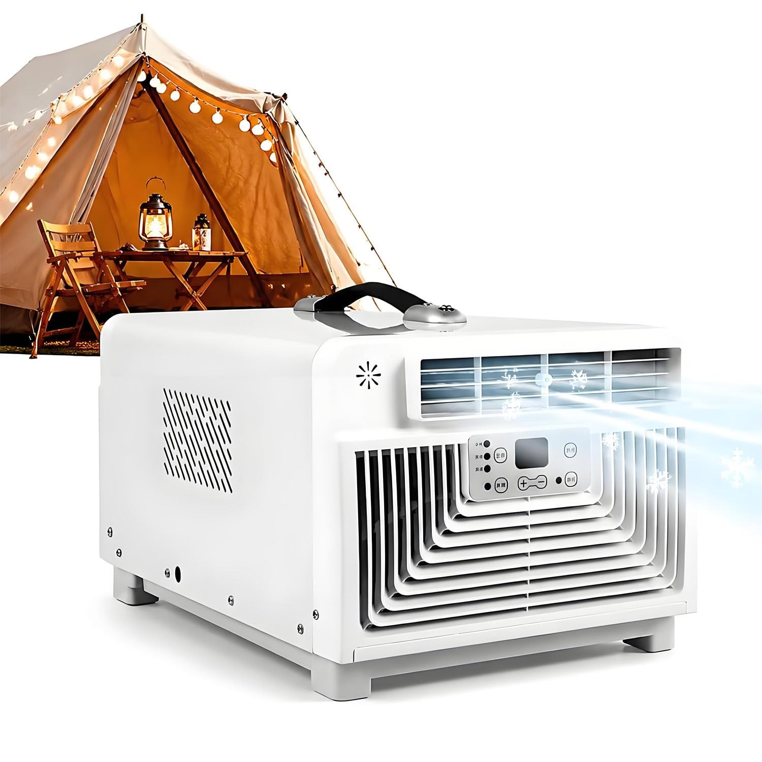 AiODiO 3400BTU Mini Portable AC, Quiet Cooler for Small Spaces Heatingandcooling-110V