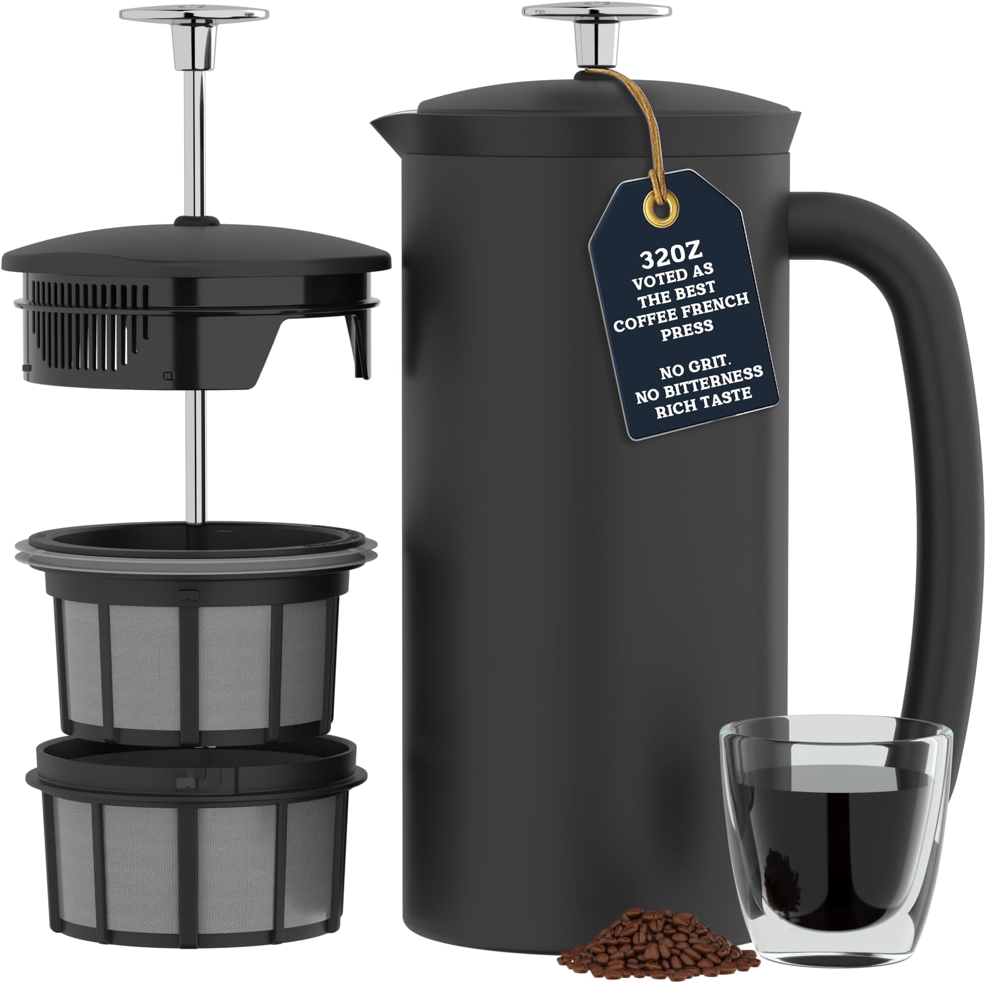 Commercial 2X10L Tank Slushy Machine 1800W, Margarita Frozen Snow Drink Ice Slushie Shaved Crusher Maker, Stainless Steel Cooling Slush Beverage Machine for Outdoor, Bar, Cocktail, Juice, Home Coffee