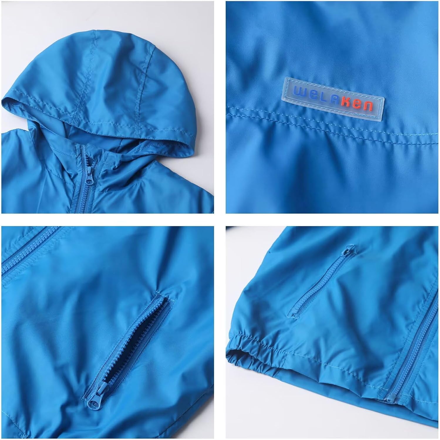 WELAKEN lightweight Jacket for Girls Kids & Toddler II Girls' Print Water-resistant Jacket - Image 4