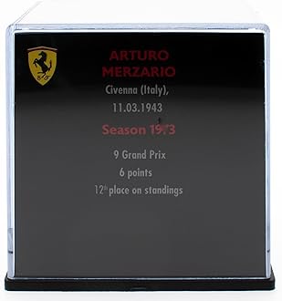 OPO 10 - Formula 1 Helmet Compatible with Ferrari F1: Arturo Merzario 1973-1/5 Scale - CAS21