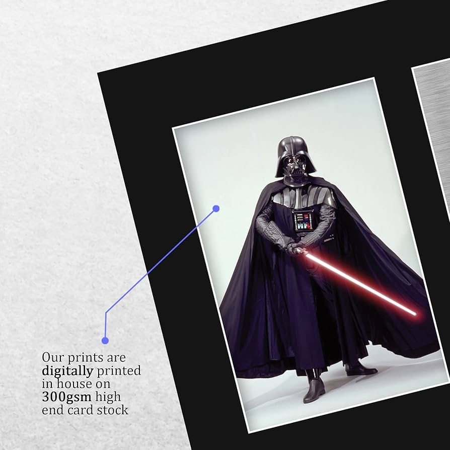 Star Wars Darth Vader　メッセージ&直筆サイン Amazon.com: HWC Trading Dave Prowse & James Earl Jones USL