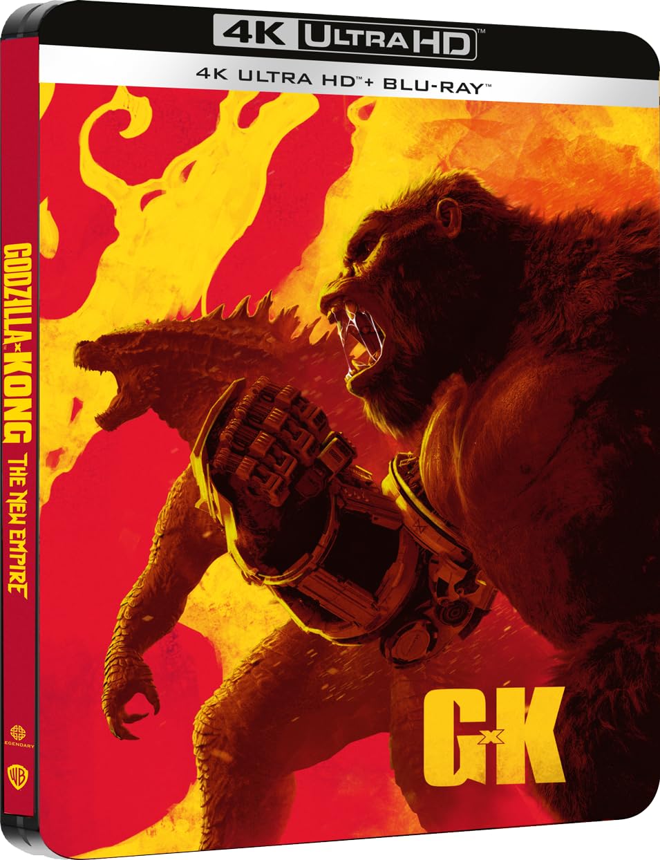 GODZILLA E KONG - IL NUOVO IMPERO STEELBOOK 2 (4K Ultra HD + Blu-ray)