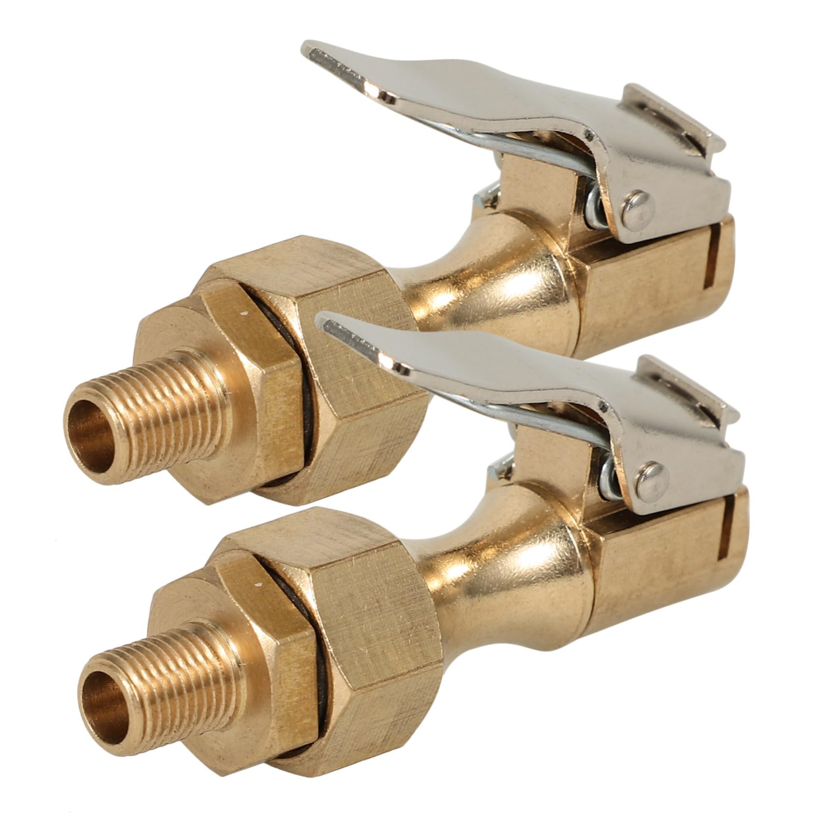 FUNOMOCYA Lock Inflate Locking Air Chuck Tire Inflator Chuck Quick Connect Clip for Car Tires