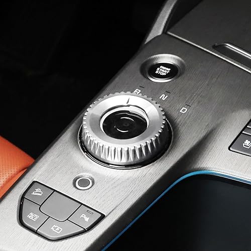 Miniatura 7 de YOUTOOCAR Cubierta de perilla de control de engranajes de aleación de aluminio compatible con accesorios Kia Sportage 2023-2025 (plateado)