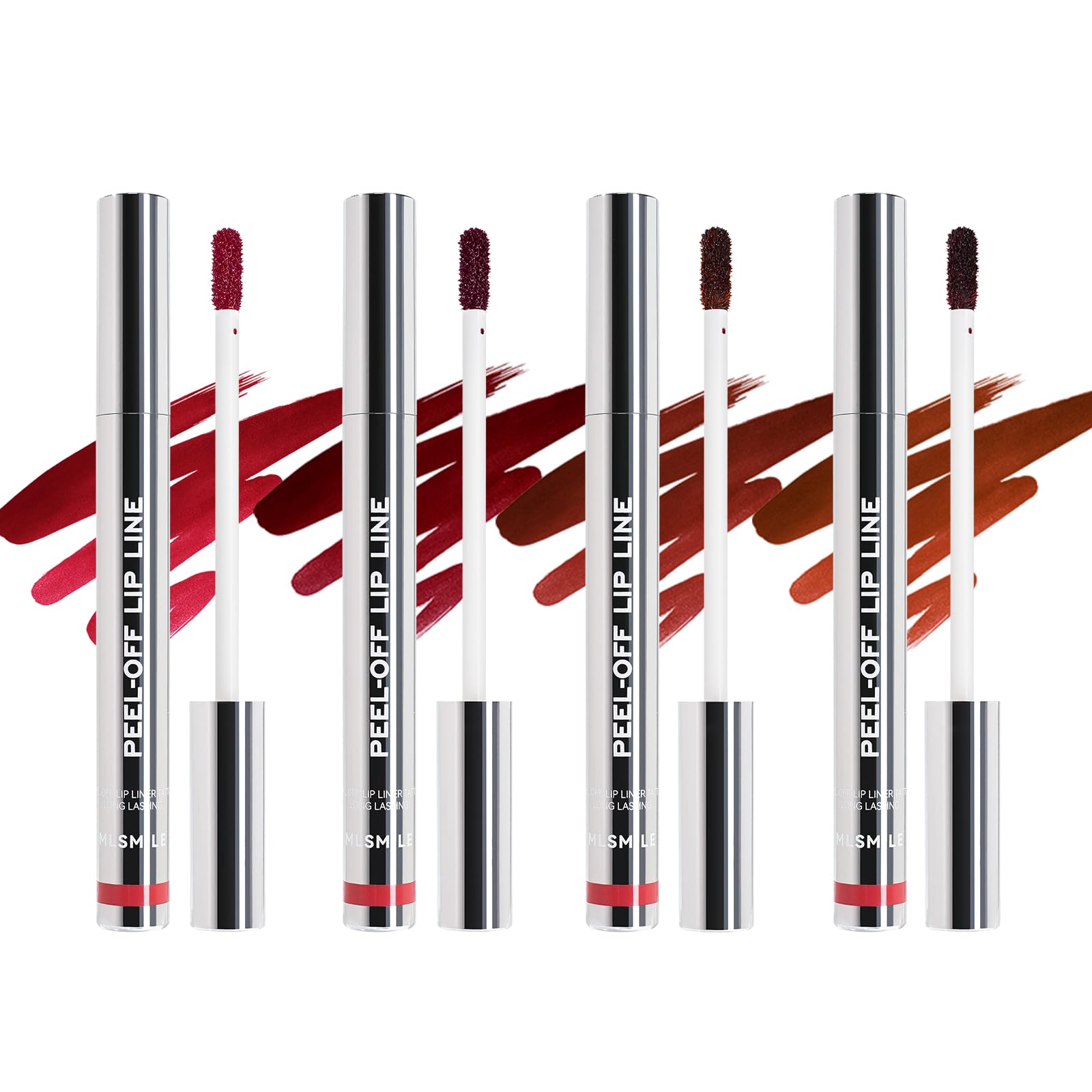 4 PCS Peel Off Lip Liner Set, Lip Liner Stay