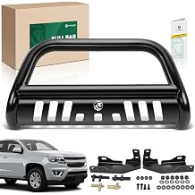 YHTAUTO 3" Bull Bar Push Bar مع لوحة انزلاقية خفيفة التركيب تناسب موديلات تشيفي، سيلفرادو 1500 2019-2026، سيلفرادو 1500 LTD 2022، S/S 304 واقي فرشاة للمصد الأمامي للشاحنة ملحقات الطرق الوعرة