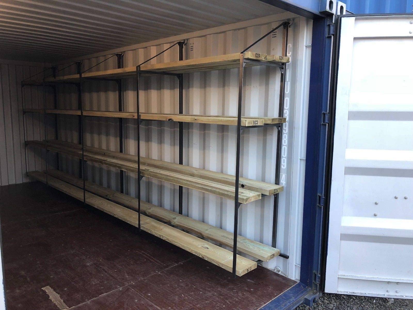 Quickfit Container Accessories 4Tier Shipping Container Shelf