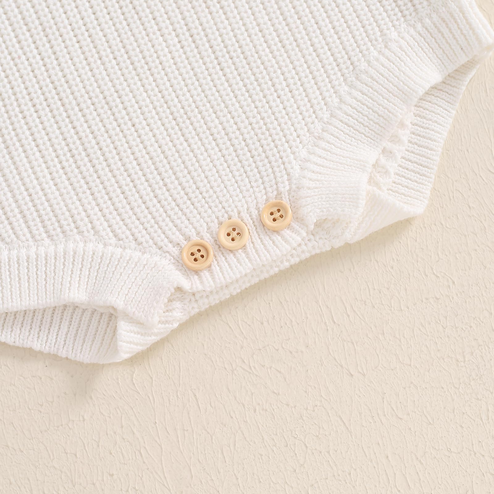 Qianderer My First Christmas Baby Natale Maglione Pagliaccetto Lettera Ricamato Manica Lunga Oversize Bubble Pagliaccetto Tutina Autunno Inverno Vestiti