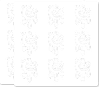 Eid Alfitr Mubarak Kareem Scrapbook Stickers 18 Pack 2 Inch | Cute Aesthetic Gift, Teen Craft Supply, Positive Vibe Decor, Everyday Thank You, Laptop Water Bottle, Tumbler Phone Case