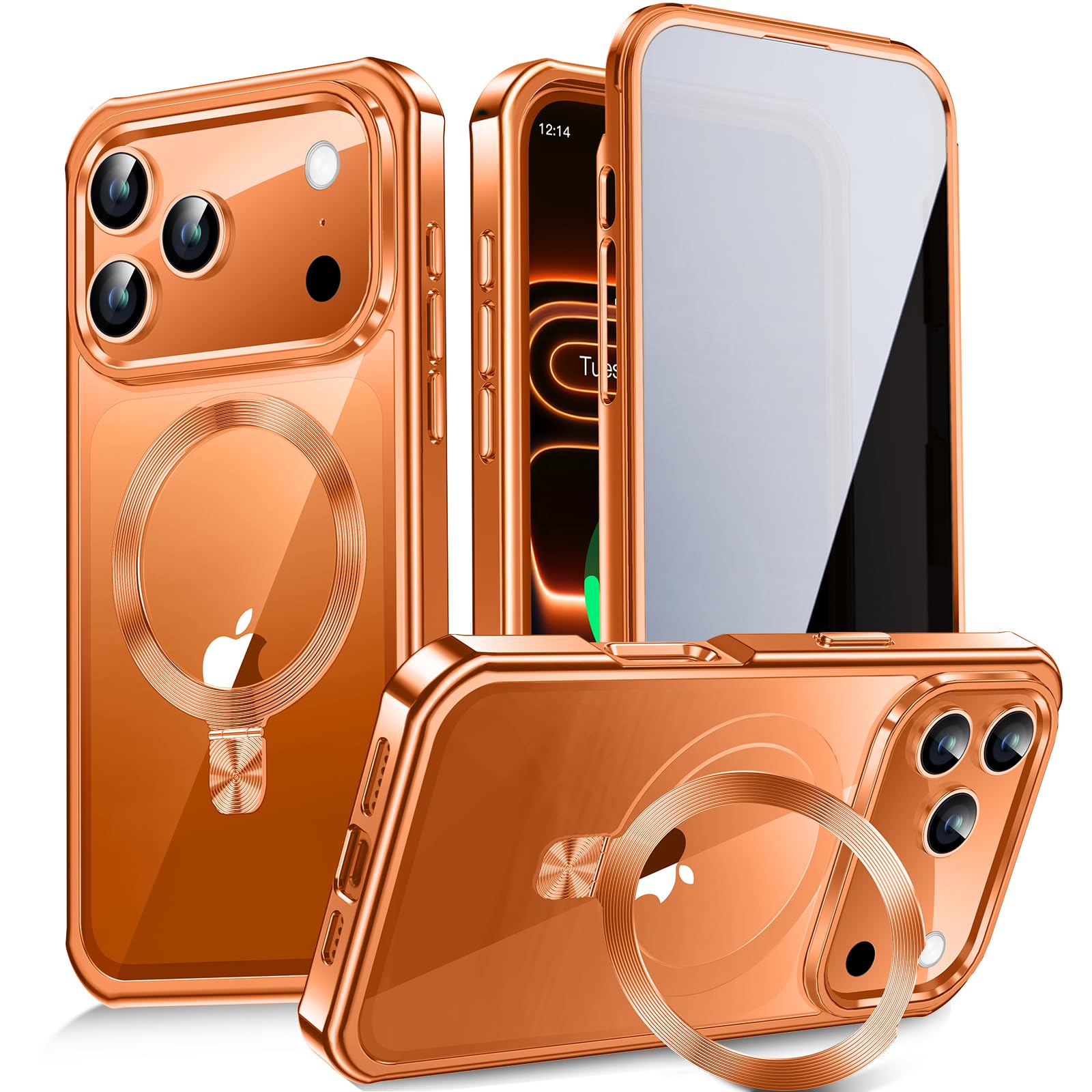 Amazon.co.jp: WTAIYUN iPhone 17 Pro Case, Multi-functional Hidden
