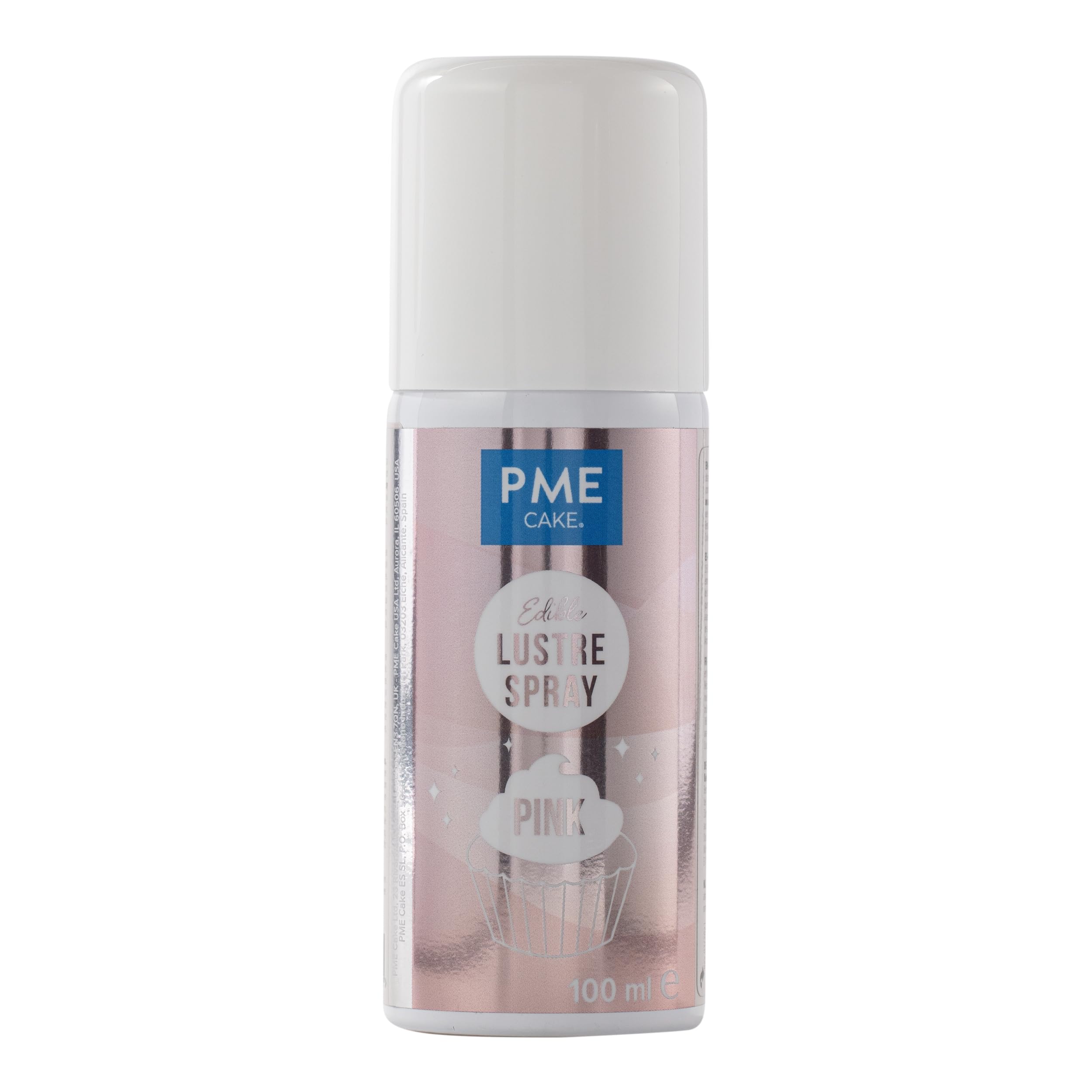 PME Edible Lustre Spray 100ml - Pink