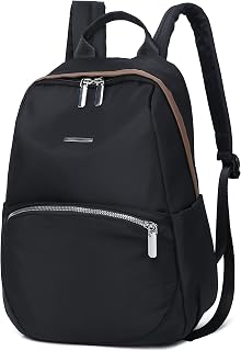 Women Backpack Small Ladies Rucksack Bag Waterproof Lightweight Nylon Casual Daypack Fashion Anti-Theft Handbags for Travel School Work