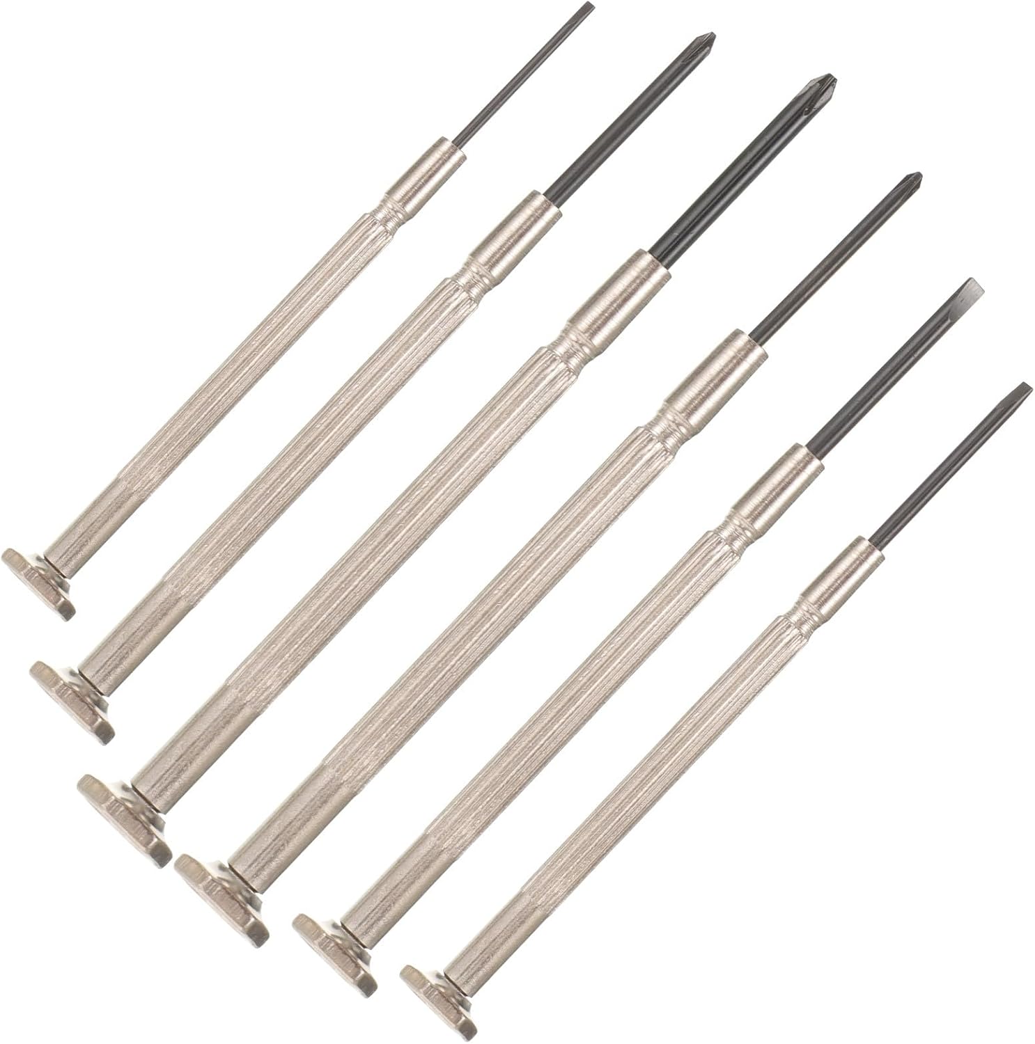 Mini Watch Screwdriver Set 6pcs Small Precision Screwdrivers Kit for Watch Eyeglasses and Clock Repair for Electronics Maintenance