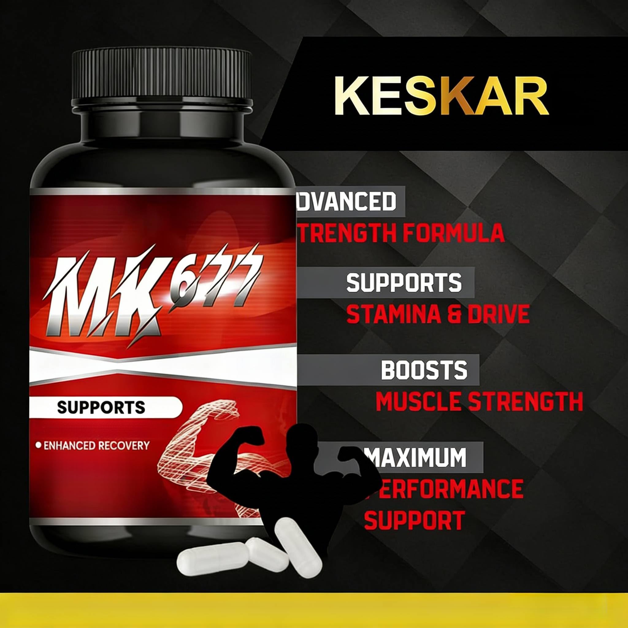 Vitamina MK677(2) - Cura vegana per l'energia quotidiana | Supporta la salute delle ossa e del cuore e promuove l'assorbimento del calcio dalle arterie cardiovascolari