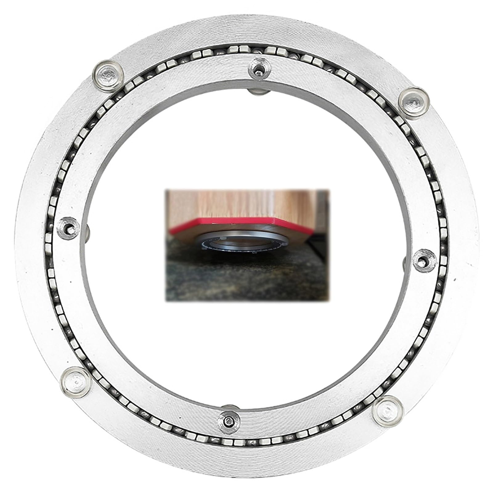 Schwerlast-Drehteller aus Metall mit Rutschfester Oberfläche, 50-68-80 cm, aus Aluminiumlegierung.(800mm (32 inches))