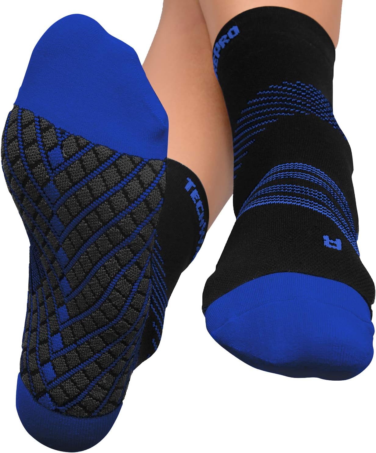Plantar Fasciitis Socks – Cushion Ankle Compression Socks Women & Men. Achilles Tendonitis Brace & Arch Support