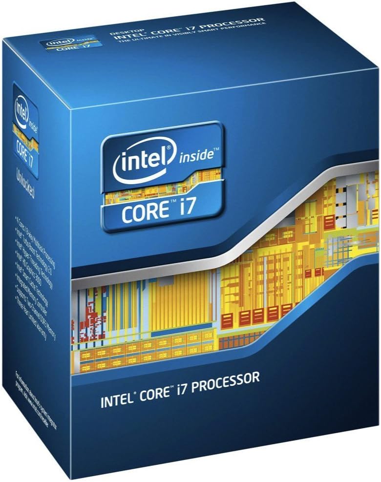 Intel Core I7-2600K Desktop CPU Tray 3400 MHz 8 MB Cache LGA1155