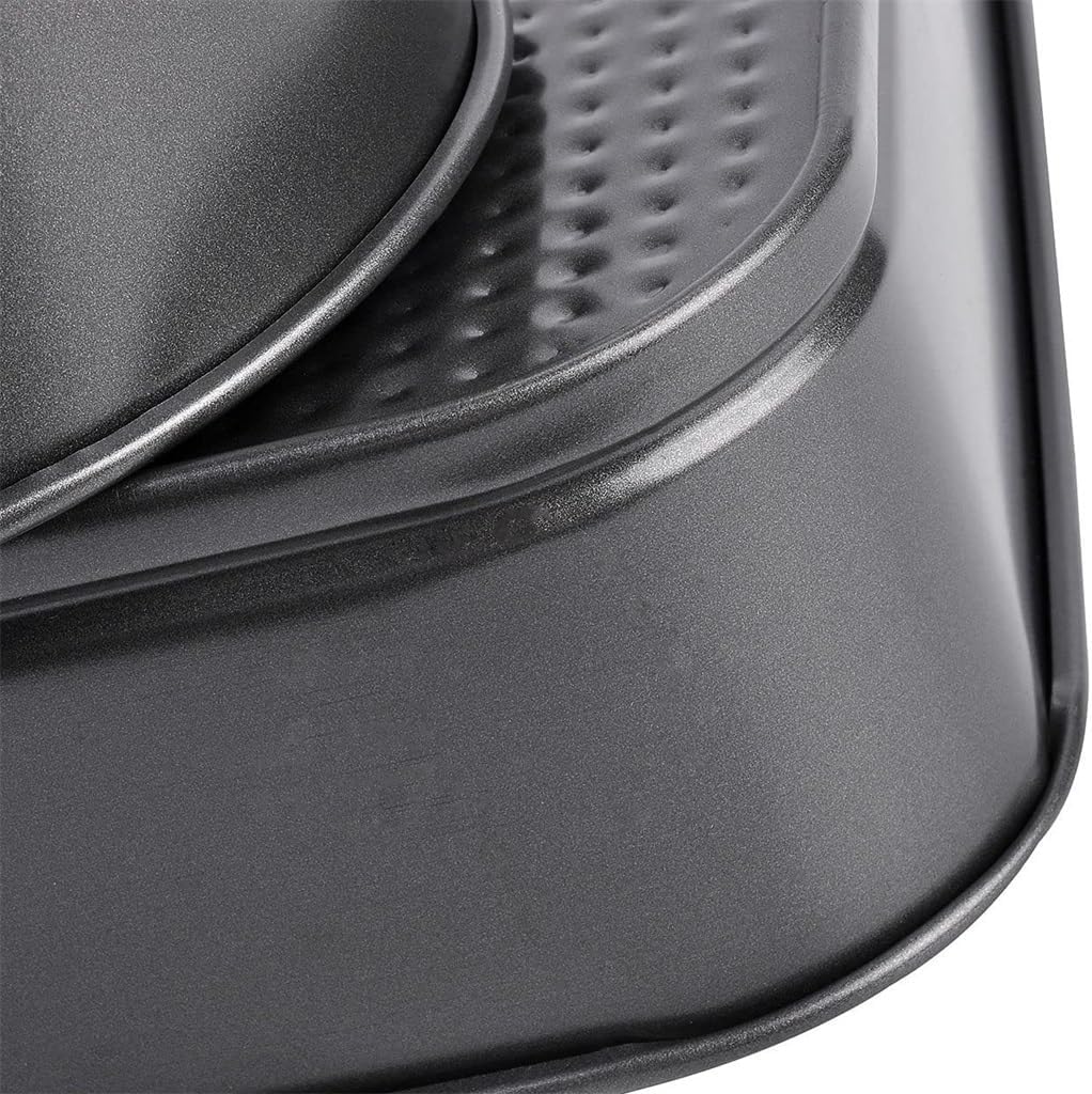 7/9/8.5 Inch Circular Lock Buckle Bottom Cake Molds Carbon Steel Non Stick Baking Tray