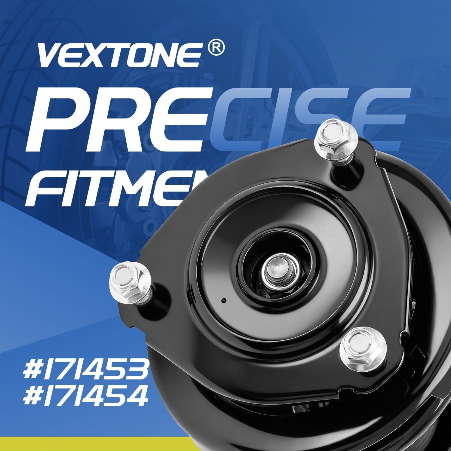 Vextone Front Struts and Shocks - Fit for Toyota RAV4 AWD 2001 2002 2003 2004 2005 - Only AWD Model Strut - Left Right Shock Absorbers Replace 171453 171454 (Set of 2)