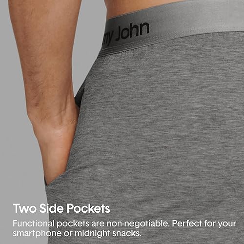 Miniatura 5 de Tommy John Pantalones de pijama Second Skin para hombre, cómodos y suaves para dormir y descansar para hombre