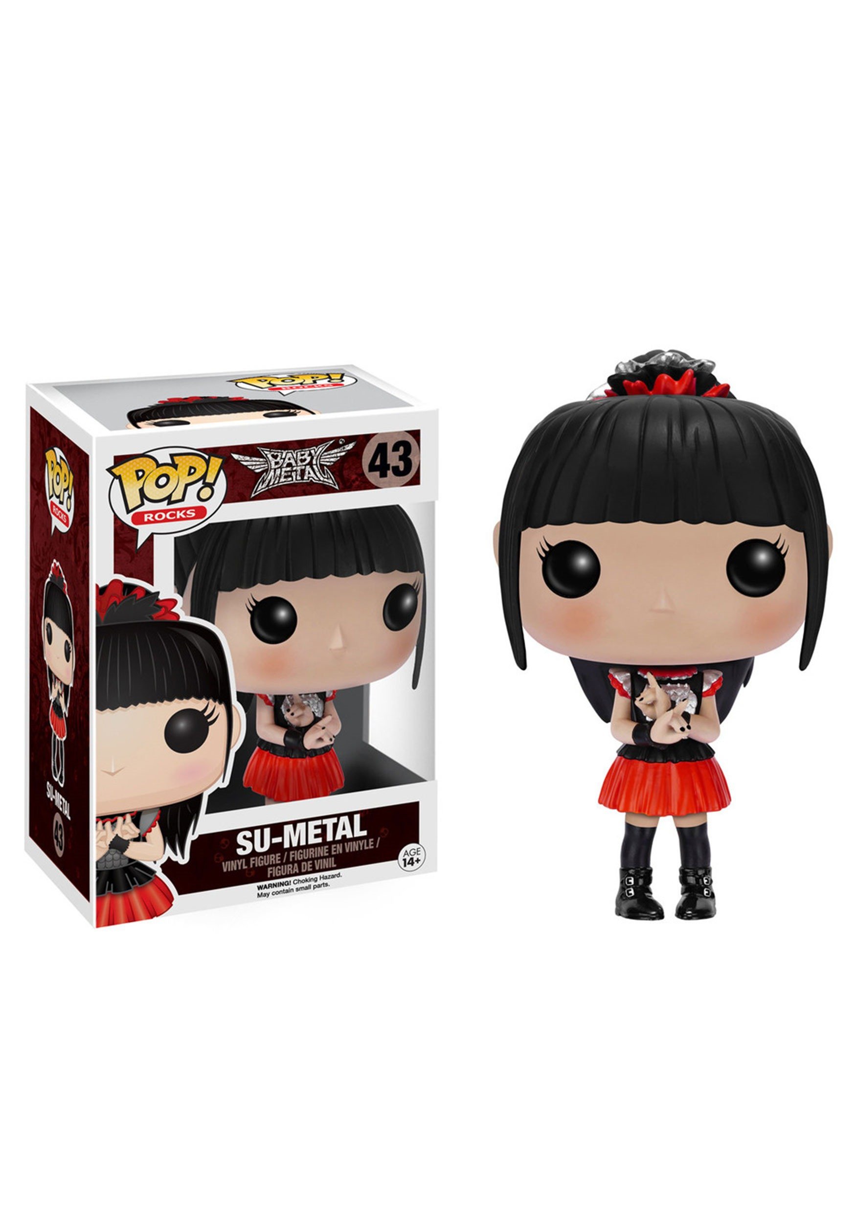 Funko 5977 POP! Vinylfigur: Babymetal: Su-Metal: Amazon.de: Spielzeug