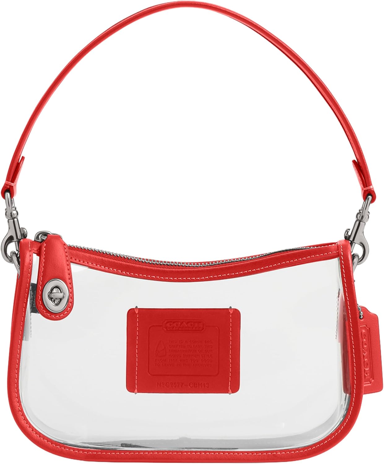 Coach Women's Swinger Originals PVC Stadium, Lh/Sport Red