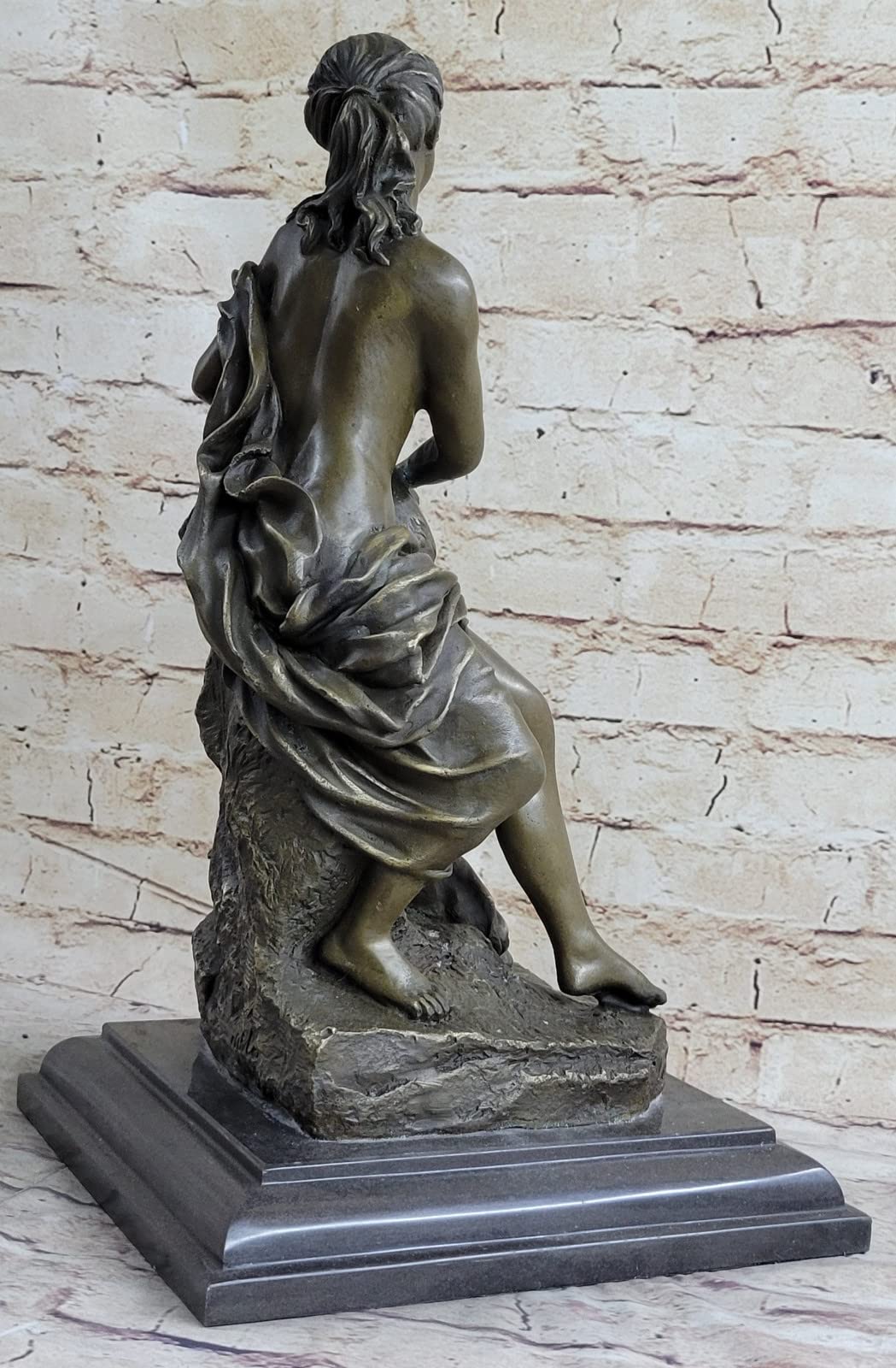 Amazon.com: Leda The Swan Bronze Greek Mythology Sculpture