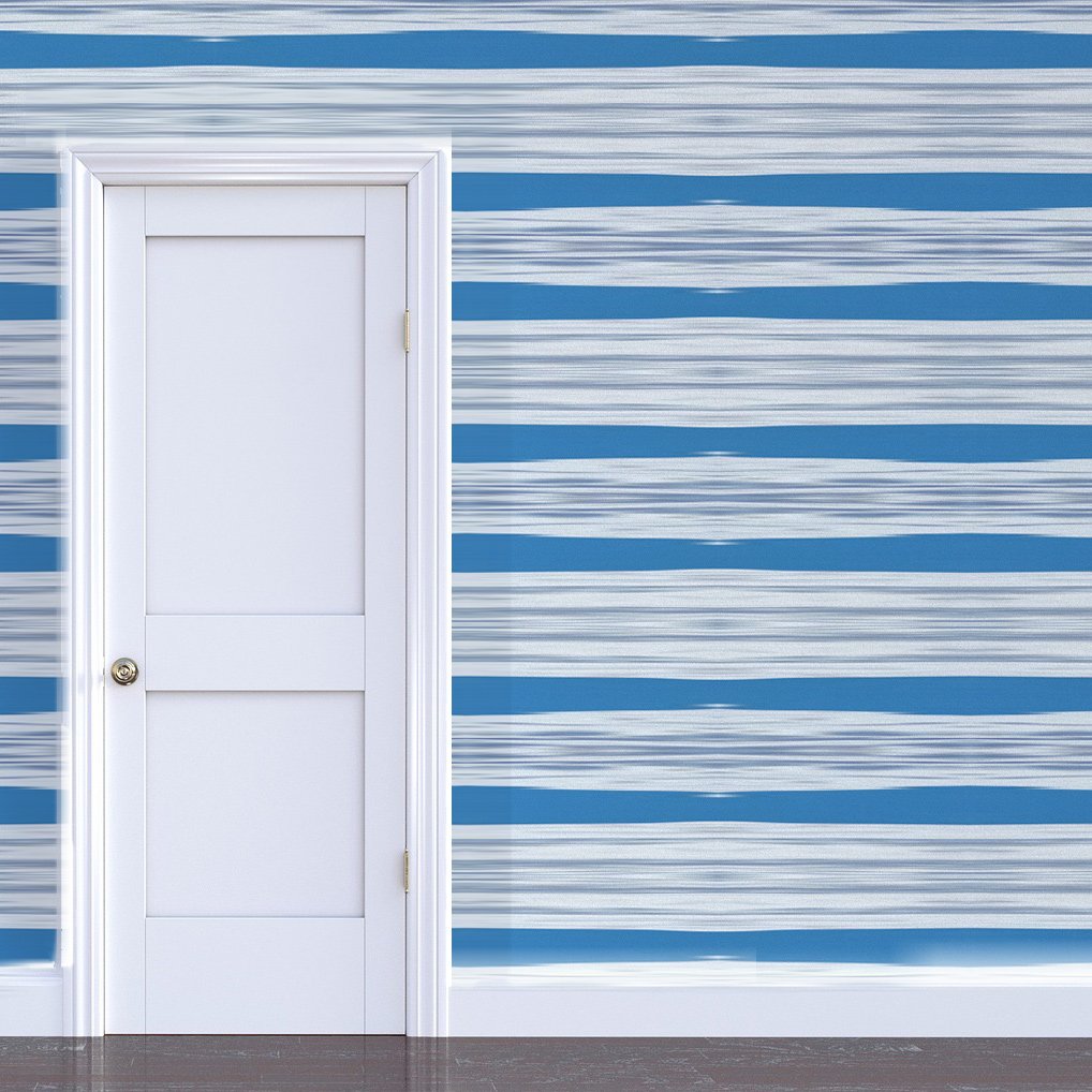 Buy Modern Blue Self Adhesive Wallpaper for Room 27sqft (Large 27sqft) Online at Low Prices in