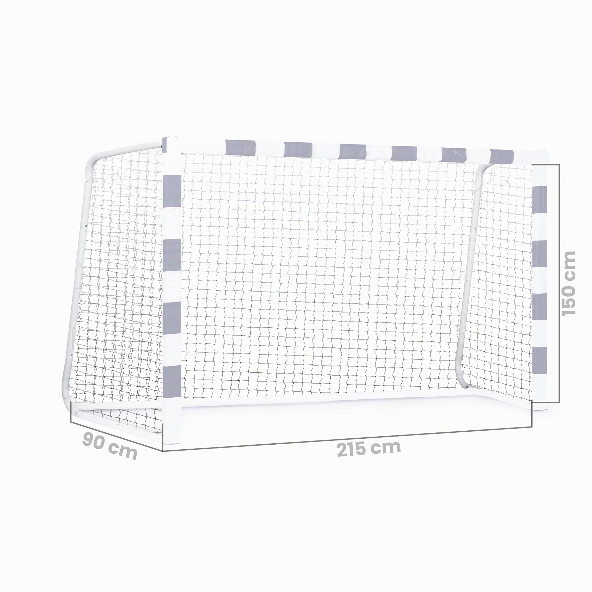 Neo-Sport Fußballnetz - Fußballtornetz Tornetz - Robust - Ersatznetz - 215 x 150 x 90 cm