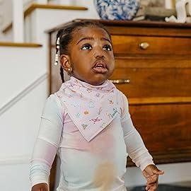 Copper Pearl Baby Bandana Drool Bibs for Drooling and Teething 4 Pack Gift Set Disney Princess