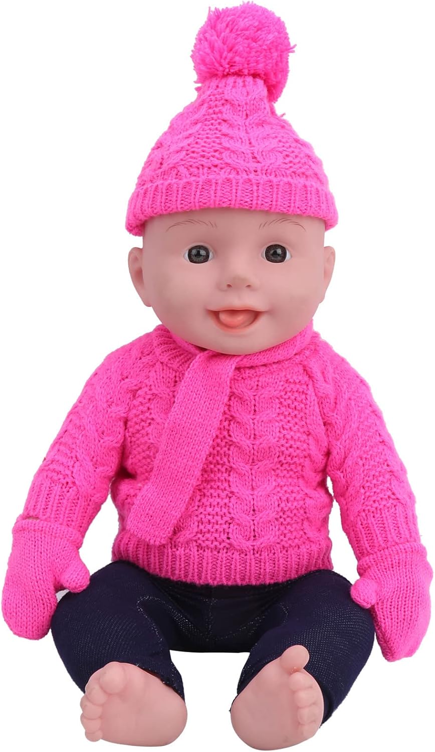 Doll Clothes Sweater Pants Hats Scarf Gloves Doll Accessories for 18inch Baby Doll