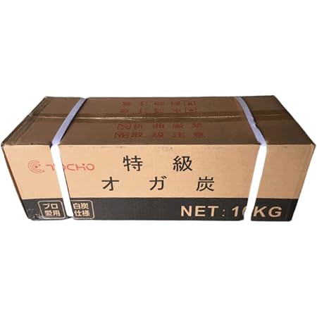 Amazon Co Jp 備長炭 オガ炭 10kg 一級品 長時間燃焼 着火性抜群 Bbq キャンプに 段ボール入 スポーツ アウトドア