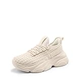 Women's Platform Chunky Fashion Sneakers Slip on Walking Stylish Lightweight Classic Casual Sneaker