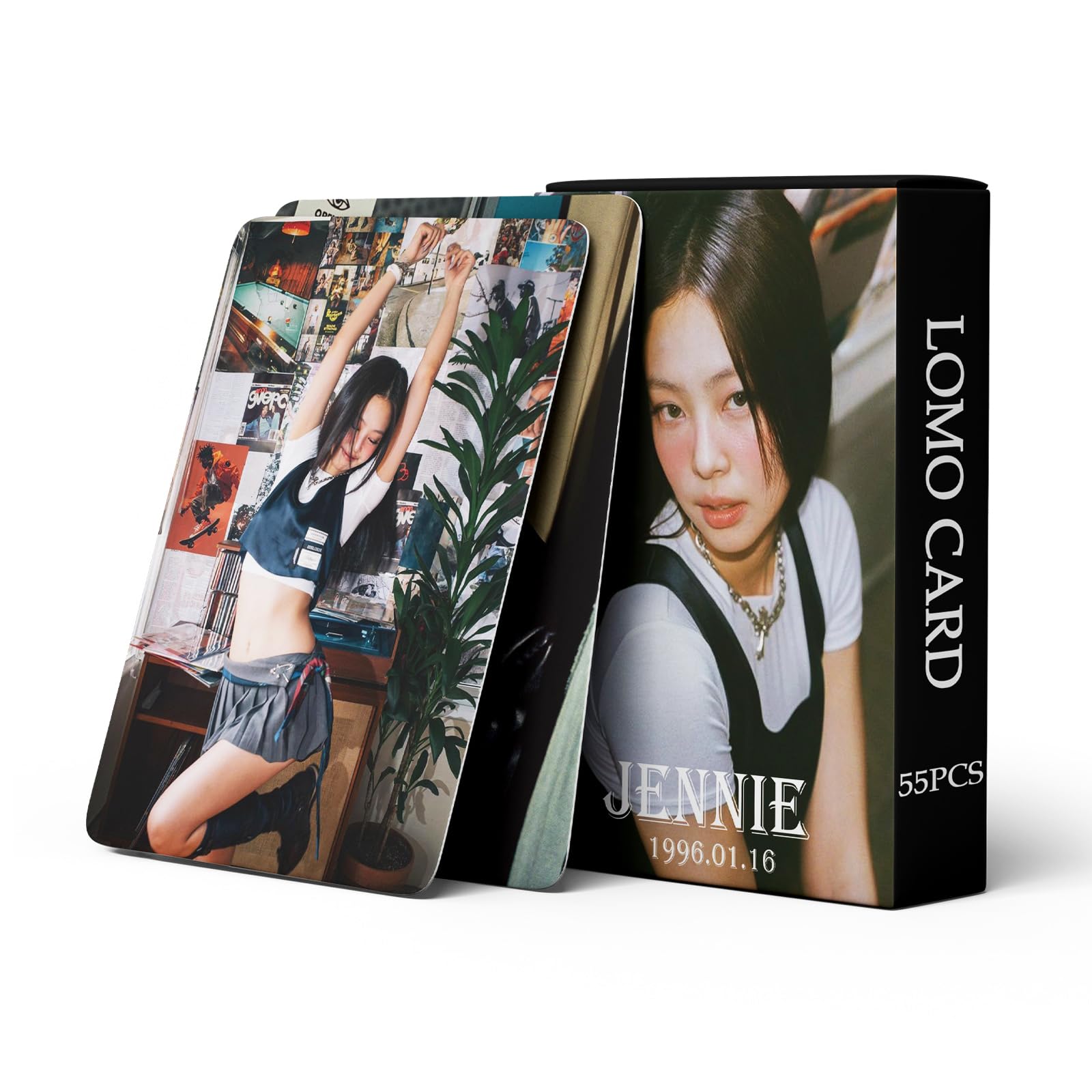 Amazon.com: Funwaretech Jennie Photocards Set 55Pcs Jennie Lomo