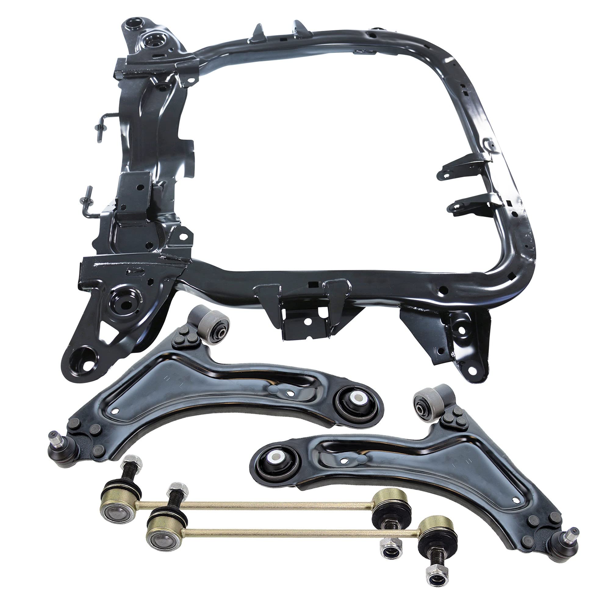 ATEC Germany 1x Soporte del motor delantero de la viga del eje, 1x brazo de
