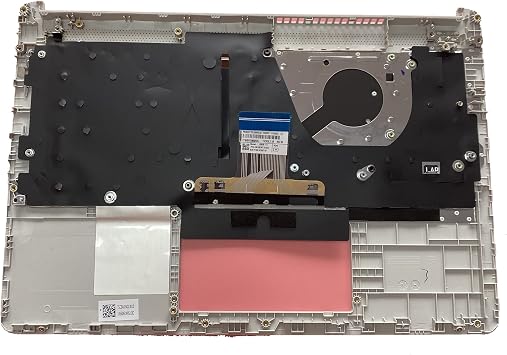 Replacement for 14T-DQ 14s-fq 14-DQ 14s-dr Laptop Upper Case Palmrest Backlit Keyboard Assembly Part L88206-001 Sliver
