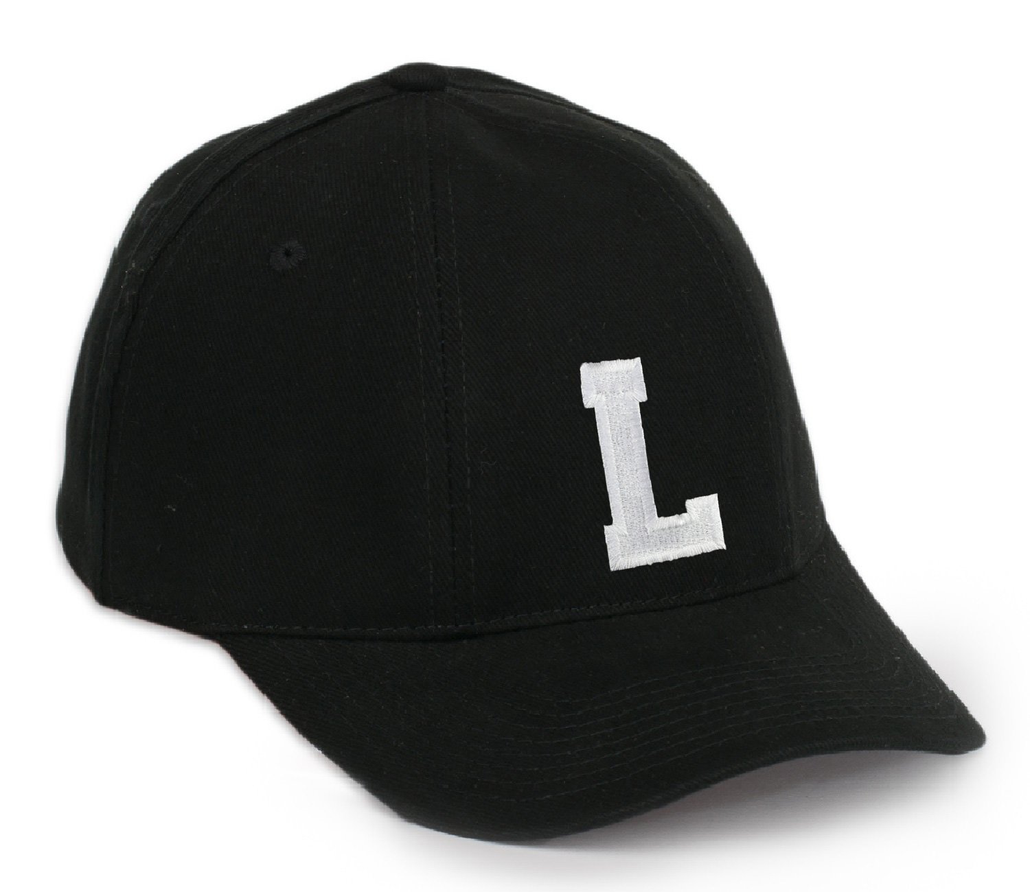 Baseball Cap Caps A-Z Black Snapback with Adjustable Strap Snap Back LA