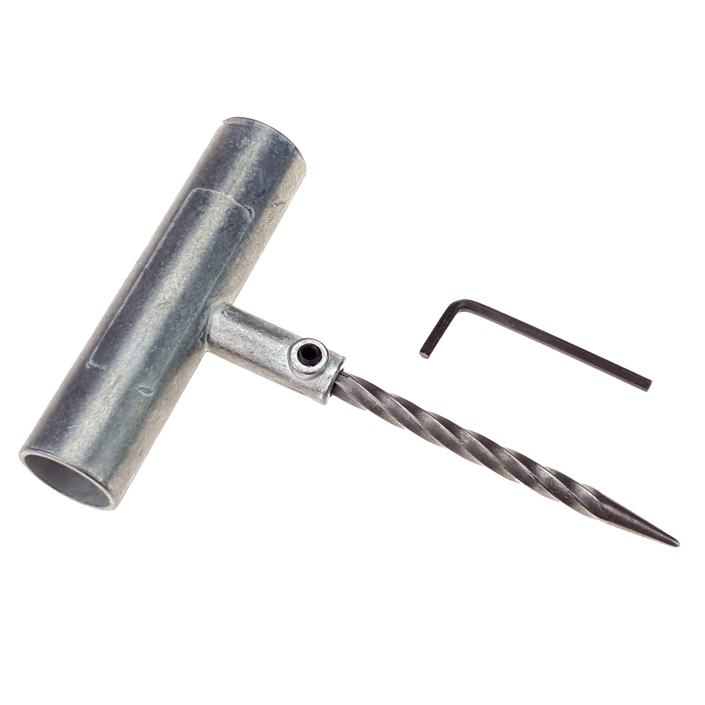 STIX Kit Riparazione Pneumatici N2 con Corde Butiliche e Attrezzi | Con colla vulcanizzante, 75 corde butiliche, punteruolo e punta elicoidale, ideale per riparazioni rapide dei pneumatici