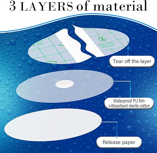 Miniatura 6 de 60 piezas de calcomanías impermeables para bebés cubiertas para las orejas para natación ducha protectores de oídos con tapones para los oídos para