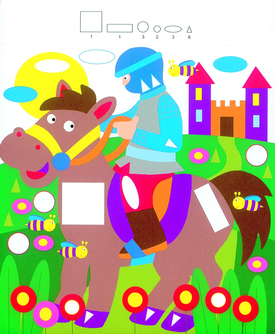 Caballeros (Mi libro de gommettes)
