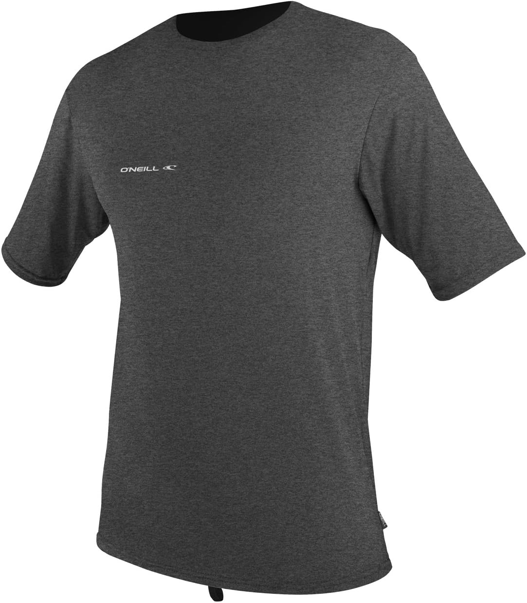 O'Neill Wetsuits mens O'neill Men's Hybrid Upf 50+ Short Sleeve Sun rash guard shirts, Graphite, XX-Large US