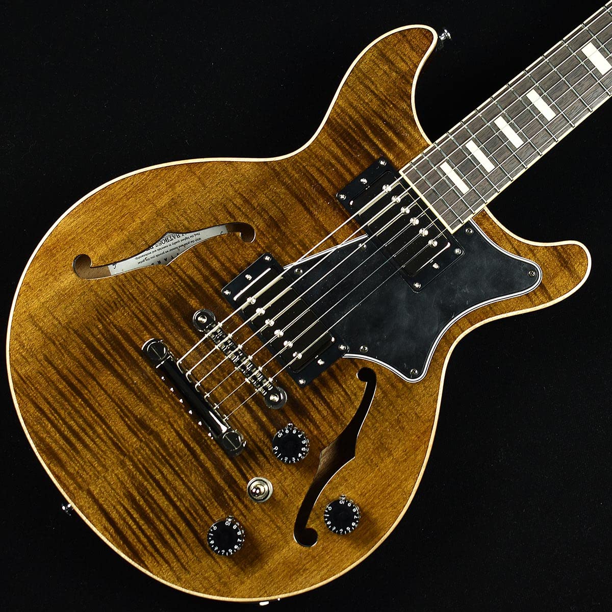 Amazon | Seventy Seven ALBATROSS-DX20/TBR S/N：A21-0075 【セミアコ