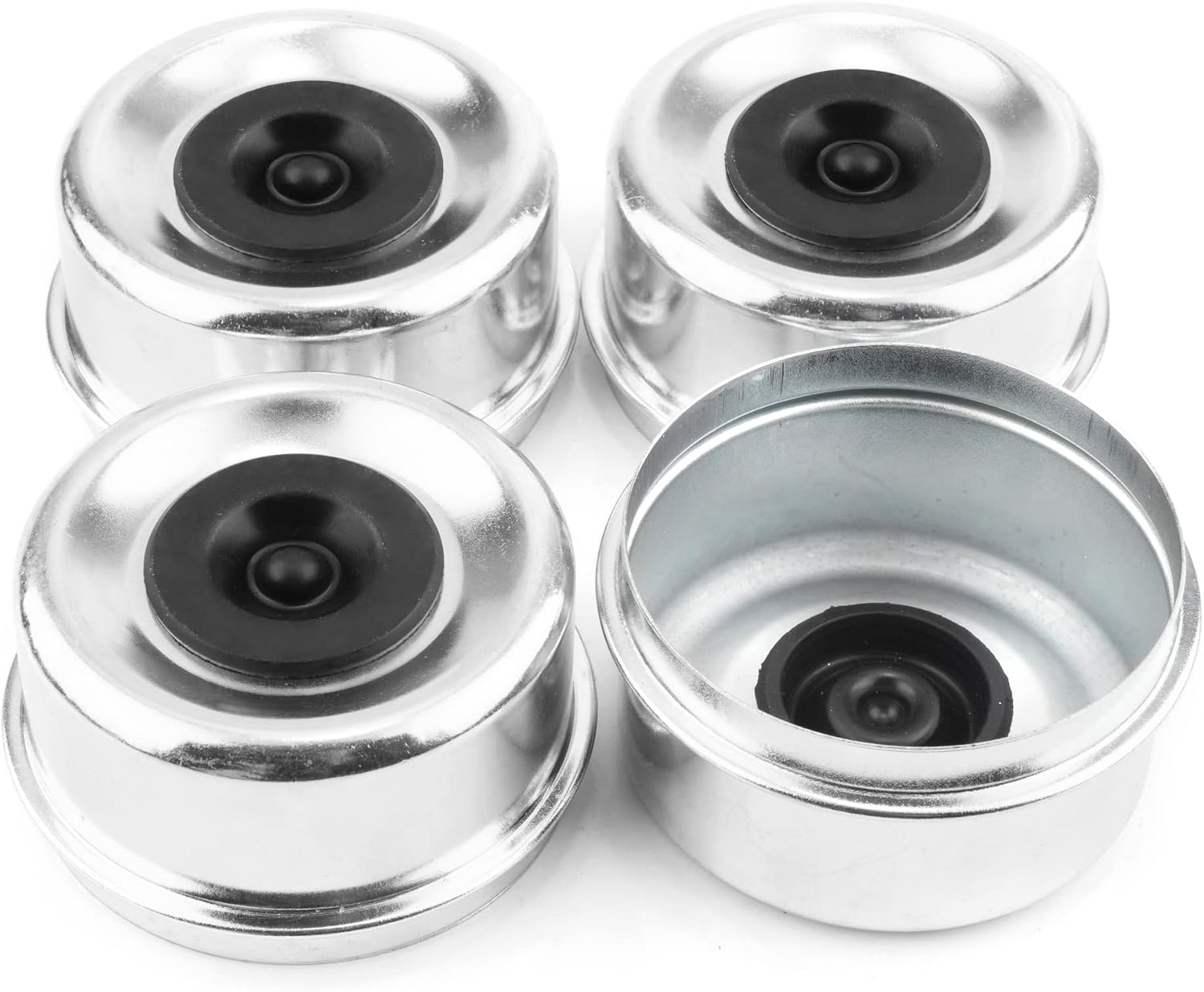 RTrhinoTuning 4 PCS 75mm Wheel Center Caps for Rim Center Dust Covers OD: 2.95"(75 mm) ID: 2.72"(69 mm)