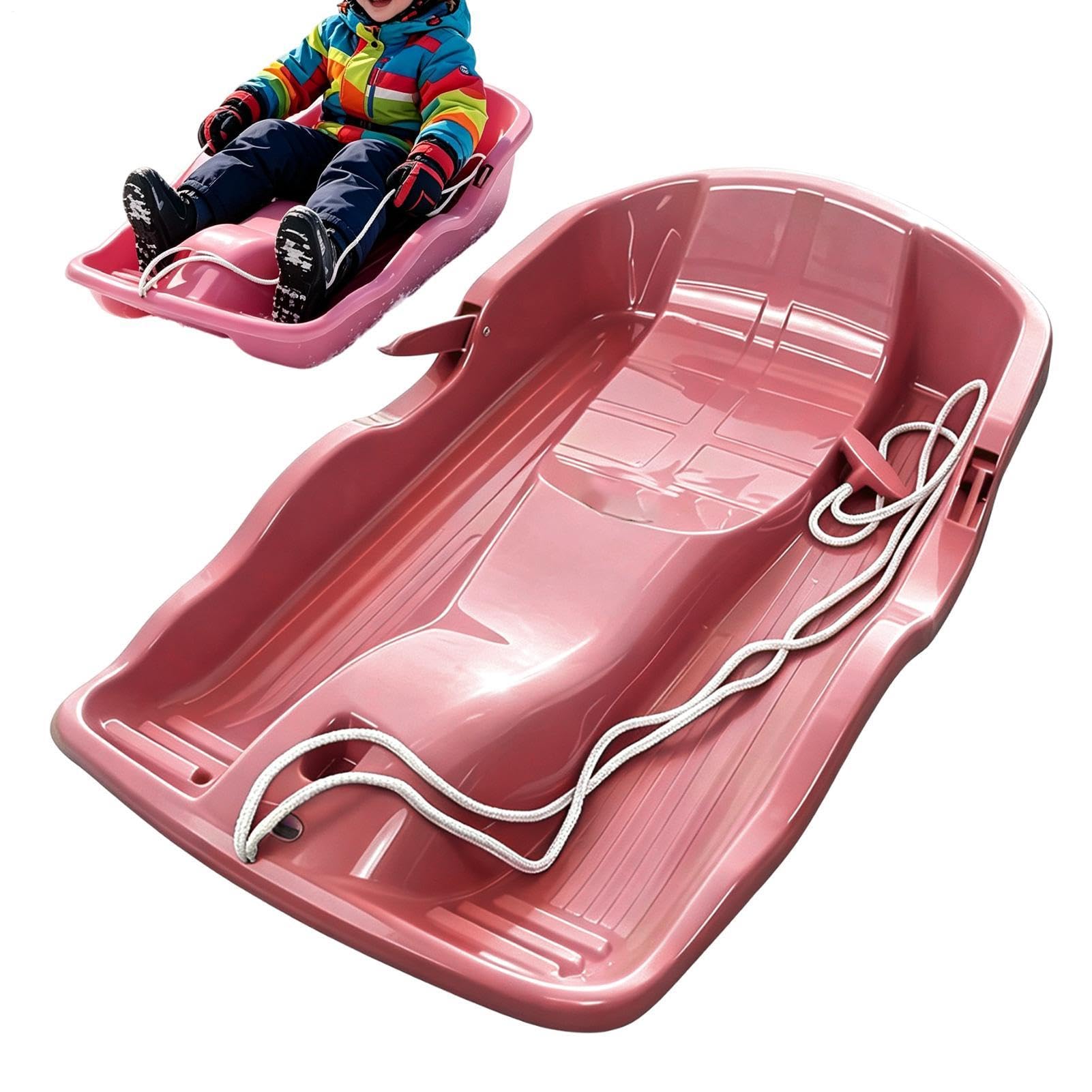 Pattino da neve con impugnatura ergonomica per l'inverno | Snowboard per bambini, unisex, per attività all'aperto, fiumi, laghi, sci, gioco di sabbia, Natale