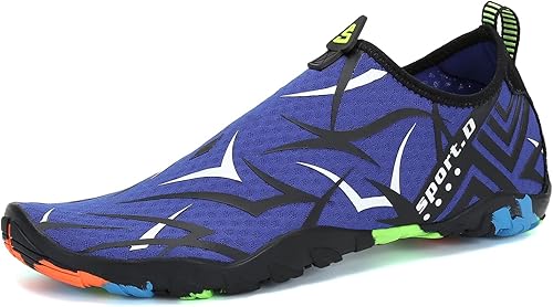 Zapatos de agua para hombre y mujer, zapatos acuáticos descalzos, de secado rápido, para playa, natación, buceo, kayak, surf, deportes acuáticos