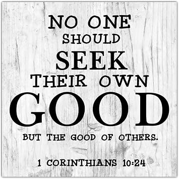 Wood Sign 1 Corinthians 1024 Vintage Rustic Wooden Sign Inspirational Bible Verse Quote Distressed Look Decorative Sign Wall Hanging Art Decoration for Farmhouse Door Home Decor