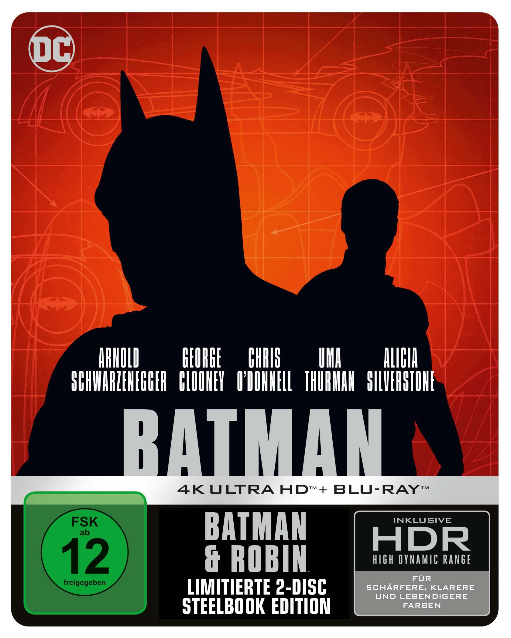 Batman & Robin (1997) - 4K UHD - Steelbook