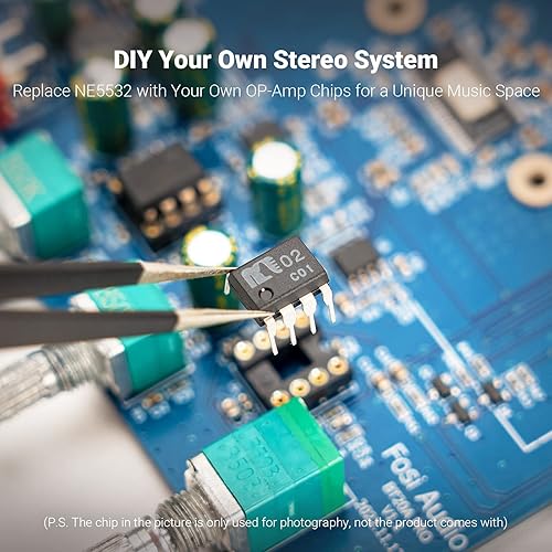 Vista 5 de Fosi Audio BT20A Pro Amplificador Bluetooth 5.0, Amplificador Inalámbrico 300W x2, TPA3255 Receptor de Audio Estéreo Integrado Mini Clase D de 2